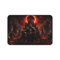 Dark Throne Desk Mat — Gothic Demon King Red Eclipse Gaming Mouse Pad