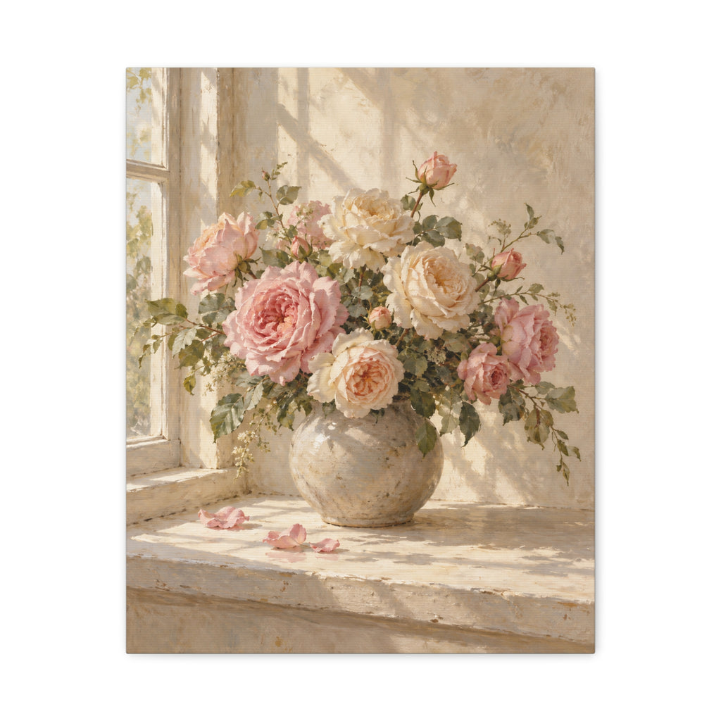 Roses on the Windowsill
