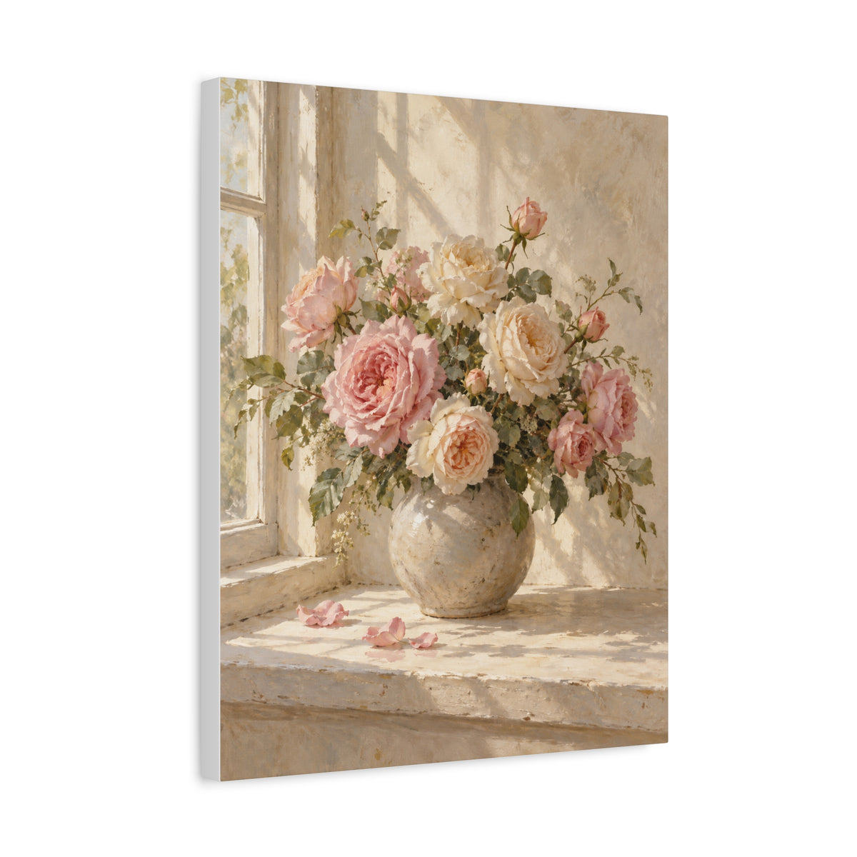 Roses on the Windowsill