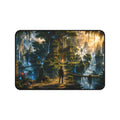 Fantasy Adventure Desk Mat — Explorer at Ancient Jungle Temple